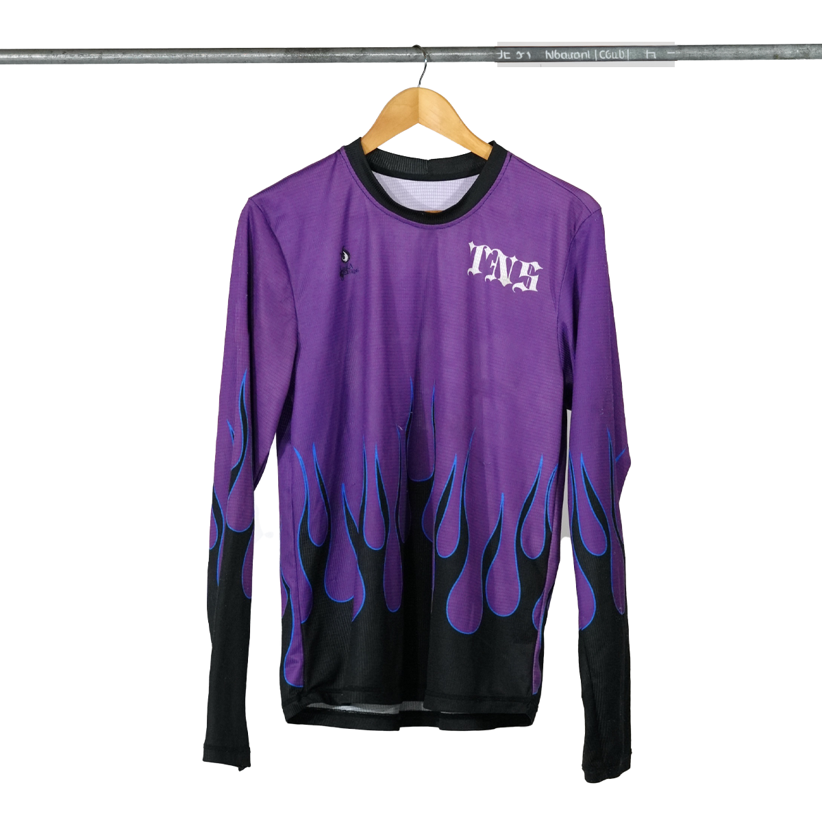 TNS Flame Moto Jersey - "Purple Blaze" PRESALE ONLY